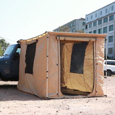 China Extended Type High Quality Car Side Awning Tent Portable Outdoor Camping Changing Room for sale