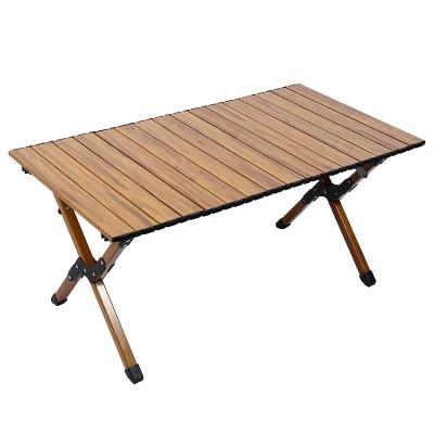 China Easy-carrying Classic Quick Assembly Aluminum Collapsible Camping Table Picnic Table Camping for sale