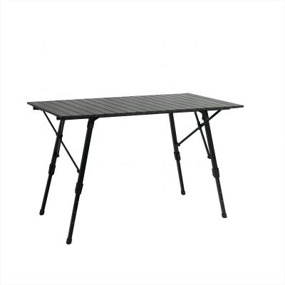 China Adjustable height Spacious Adjustable Camping Table Competitive Price Outdoor Camping Folding Table for sale