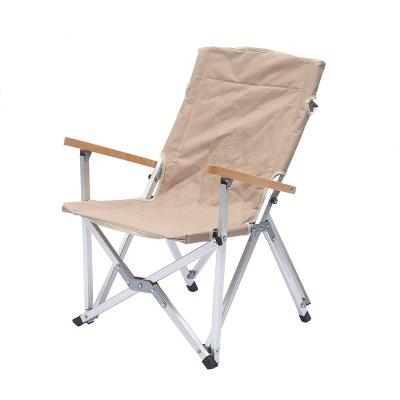 China Okawa Chair Wholesale Metal Lifetime Folding Chair Outdoor With Wooden Handle for sale