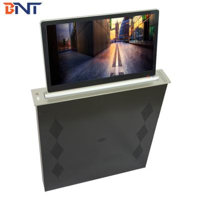 China Project BNT Audio Visual Slim Desktop Hidden LCD Monitor Automatic Elevator System For Screen Sound Up Elevator Mechanism for sale