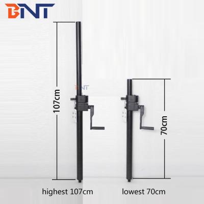 China Camera Spotlight All Type Loudspeaker Metal Crank Mechanism 700mm Length Horizontal Bar Professional Hand Shake Bracket for sale