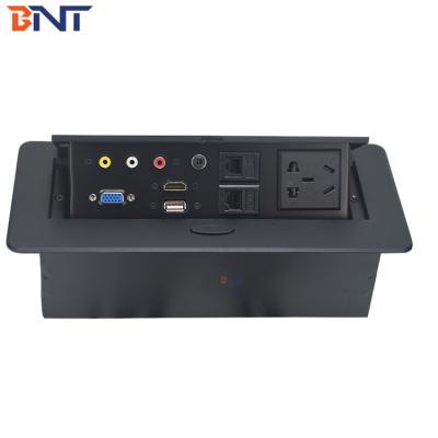 China Conference Table BNT conference table hidden pop up desktoppower socket with 30 cm pre-wires for sale