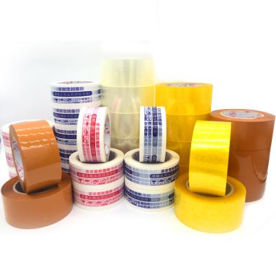 China Waterproof Custom Clear Bopp Joint Gasket Gasket Tape Opp Jumbo Roll Various Tape for sale