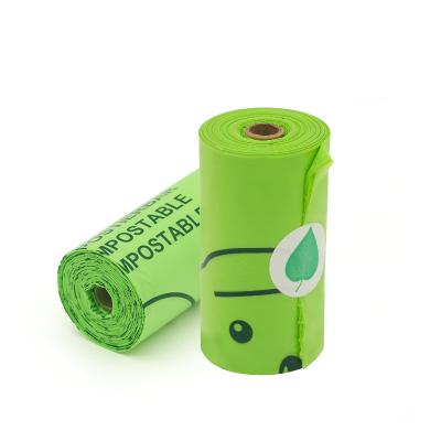 China Amazon Stocked Wholesale Dog Poop Custom Printed Hit Dog Poop Bags Manufacturer Bags With Green Color for sale