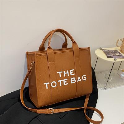 China Other Women Large Capacity Tote Bags For Women Feminine Luxury Custom Logo Handbags Ladies PU Leather Ladies Shoulder Office Bags for sale