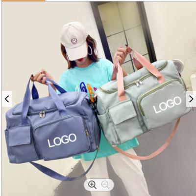 China Fashion Customized Logo Women Weekend Gym Overnight Sports Luggage Bag Waterproof Travel Bag For Duffel Bag for sale