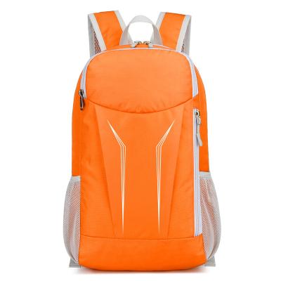 China Wholesale Lightweight Waterproof Outdoor Multifunctional Sports Custom Logo Fold Backpack Camping Hiking Backpacks Camping Bag for sale