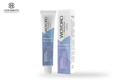 China Antiallergie-dauerhafte Haar-Farbcreme kundengebundenes Volumen dauerhaftes PPD frei zu verkaufen