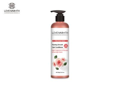 China Nursing Hair Smoothing Conditioner , Pink Rose Hair Conditioner For Damage Hair for sale