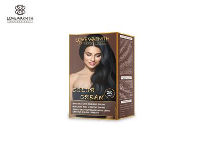 China Adults Natural Black 2.0 Hair Color Kit Natural Herbal Formula No Irritation for sale