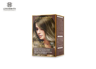 China Bright Long Lasting Argan Oil Hair Color Permanent Color Cream Plant Extract Formula for sale