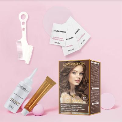 China Lovewarmth Triple Protection 2.5X  Hair Color Kit for sale