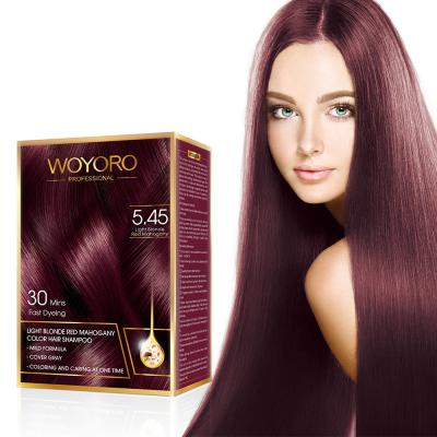 Cina Sciampo naturale di colore di GMP 200ml per la copertura dei capelli bianchi in vendita