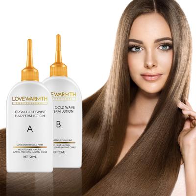 China Salon 250ml Lovewarmth Permanent Hair Digital Perm for sale