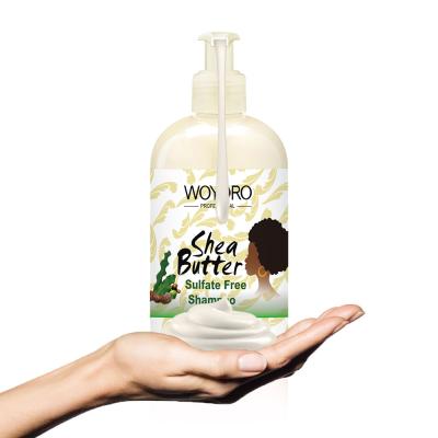 China Shea Butter 500ML SLS Free Hair Shampoo Mild Without Stimulation for sale