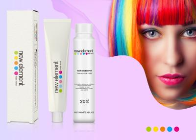 China Professional And Permanent Low Ammonium Hair Color Cream For Hair Salon Home Use for sale