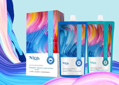 China Manufacturers Permanent Nourishing Organic Hair Color Cream Hair Dye for sale