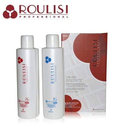 China ROULISI Keratin Hair Straightening Neutralizer Perm Hair Relaxer Cream Hair Care for sale