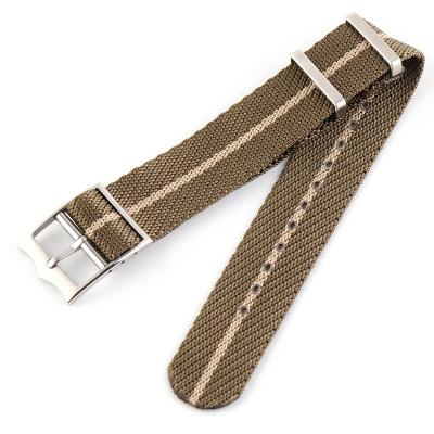 China 20/22mm Cool Popular Zulu Nato Nylon Striped Watch Strap For Chrono Blackbay Pelagos Heritage Sports Man Watch Band Tools for sale