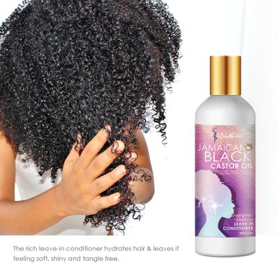 China OEM Natural Curl 4C Organic Jamaican Black Castor Oil Color-Protecting Sulfate African Hair Leave In Conditioner Private Label For Curly for sale