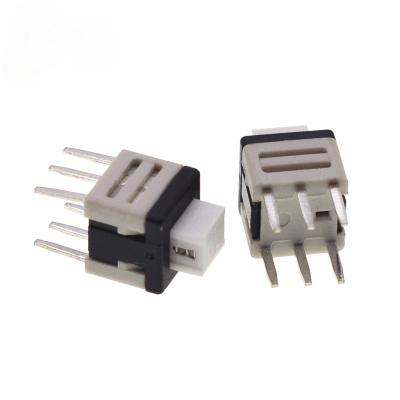 China 5.8*5.8mm Self Locking Tactile Push Power Micro Switch Kit 6 Pin Button Switches 5.8x5.8 5.8*5.8 for sale