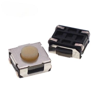 China 6*6*3.4mm Transparent Silicone Tact Switch 6x6x3.4mm Waterproof Micro Push Button Tactile Switchs TS-44 for sale