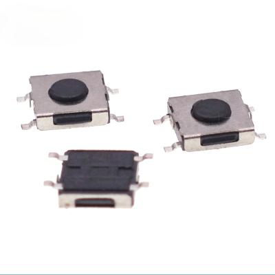 China 4pins SMD 4.5*4.5*1.5mm Tactile Tact Switch Micro Push Button Switchs TS0 for sale