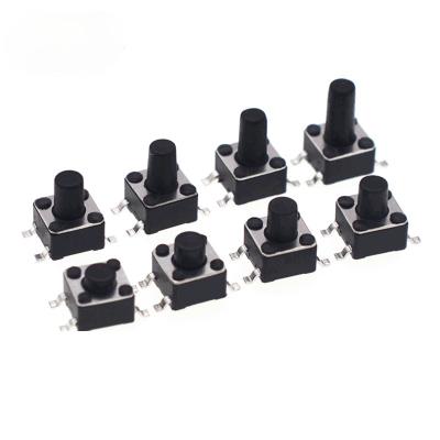 China Safety SMT Panel PCB Tact Switch Momentary Tactile Push Button Switch 4pin 4.5x4.5x3.5/5/6/-9mm 4.5*4.5*4.3MM 5MM 6MM 7MM 8MM for sale