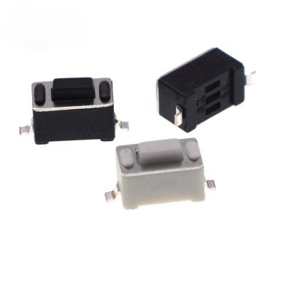 China Safety YZ 2pin white or black SMD switch 3x6x4.3mm or 5mm tact size for sale