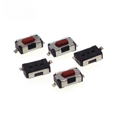 China Red button 4*6*2.5mm 2pins tact micro switch high temperature tact switch TS021B for sale