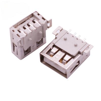 China Flame Retardant / Flame Retardant Standard Port USB A Female Type Solder Jacks Connector PCB Socket USB A Type SMT 4Pin for sale