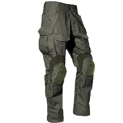 China Anti-static High Quality Camouflage Army Military Uniform Tactical Pants With Knee Pads G3 Combat Pants for sale