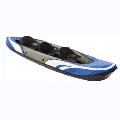 China Cheap Inflatable Beach Kayak Ocean Kayak 3 Seater Touring Kayak for sale