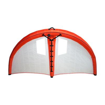 China New Sea Sports Wind Products Unisex Orange Wing Panel Surfing Inflatable Kite Sails Windsurf Sailing for sale