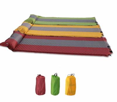 China Inflatable Single Tent Outdoor Single Mat Air Mattress Auto-Inflation Cushion Bowl Pillow Inflatable Egg Mat for sale