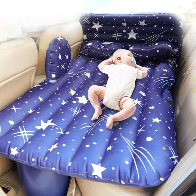 China Back Seat Foldable Portable Travel Car Baby Mattress Mat Sleep Customization Bed Car Bedfolding Platform for sale