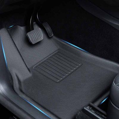 China Luxury Luxury Waterproof TPR Car Floor Mats For Seat Cover 3D Car Accessories Back Mats For Y/3 Model for sale