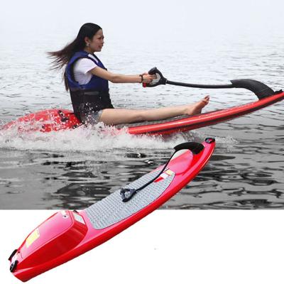 China New Carbon Fiber Entertainment Gasoline Power Water Slide Unisex Adult Water Board Electric Surfboard for sale