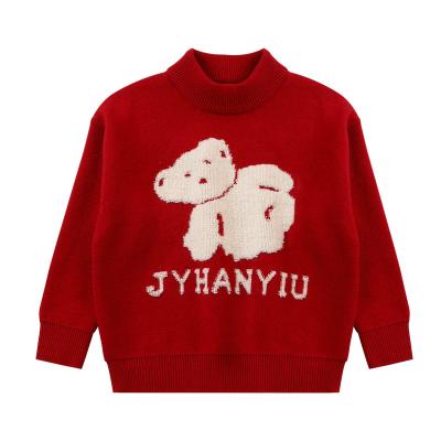 China High Quality Winter Kids Autumn Sweaters Soft Warm Babies Clothes Knitted Sweater Pullovers Teams Sweater for sale