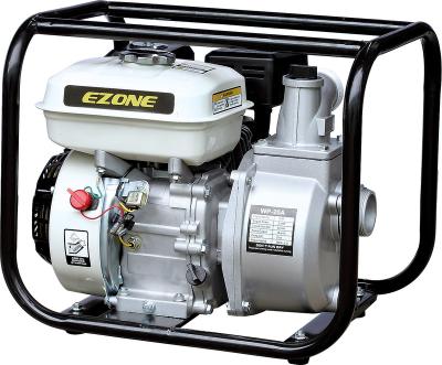 China Industrial Utilities WP-20A 168F Cleaning 163CC 5.5HP Engine GX160 Irrigation Gasoline Self Priming Pump High Pressure Gasoline Water Pump for sale