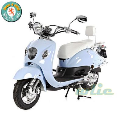 China New Alloy Euro 5 (Euro 5) EEC 50cc Retro Scooter 50-3 for sale