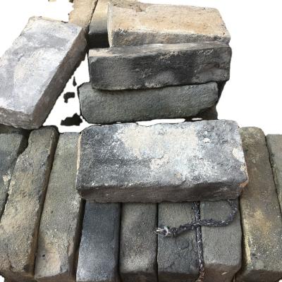 China Gray Corner Bricks Old Brick Wall Old Antique Clay Gray Brick Wall Veneer for sale