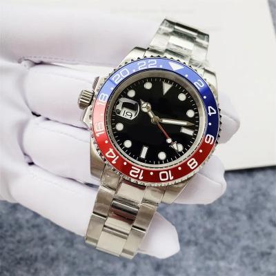 China Luxury Mens Watch Automatic Date Waterproof Top Sapphire Glass Mechanical Watch for sale