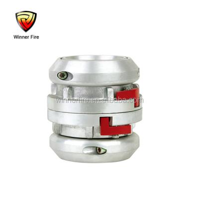 China Rigid Pipe Coupling Aluminum Diameter 6 Inch Large Self-Locking Coupling Fitting for sale