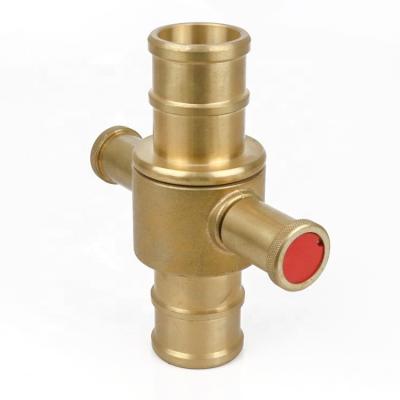 China Common Fire Coupling 2 1/2 Inch Brass John Morris Coupling Type Pipe Connection for sale