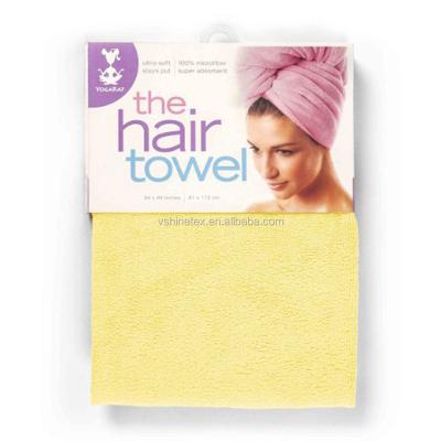 China Wholesale Cheap Super Disposable Water Absorption Microfiber Hair Drying Head Cap Hair Towel For Women for sale