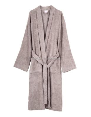 China Breathable Wholesale 100 Cotton Hotel Bathrobe Customized Bathrobe for sale