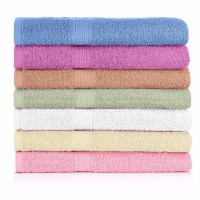 China Sustainable Custom Made Soft Touch High Quality Wholesale 100% Cotton Bath Towel for sale