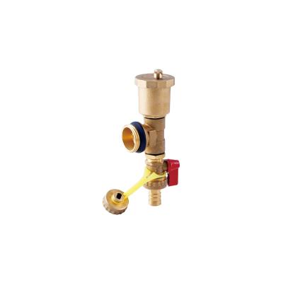 China Brass Manifold With Automatic Air Room Water Normal Temperature Ball Manual NC YKHT-1803; ZHE 1/2